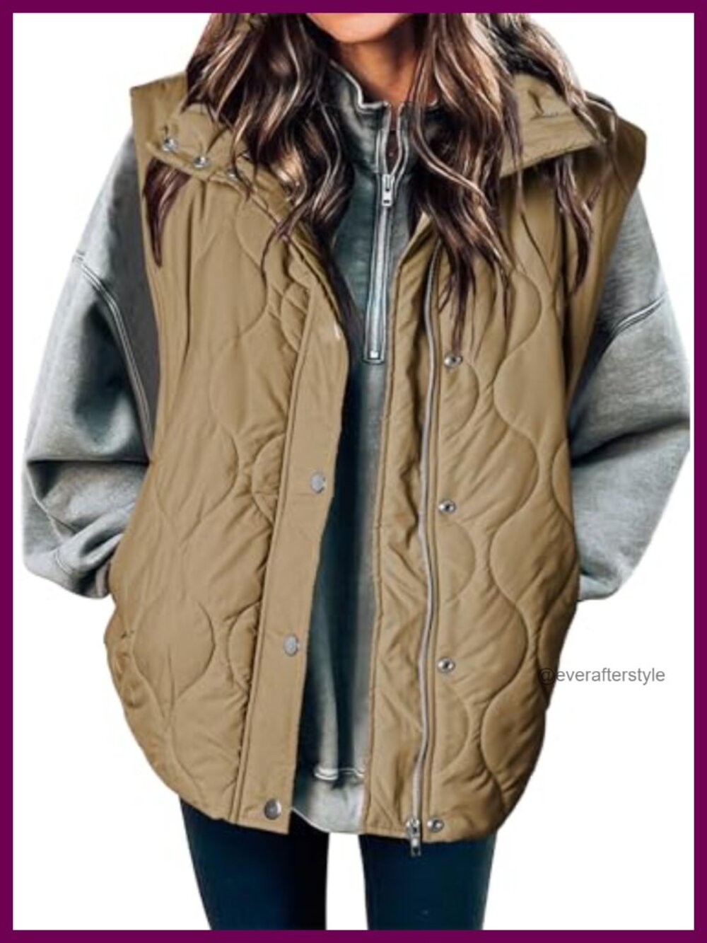 Lightweight Cropped Quilted Puffer Vest Sleeveless Zip Jacket